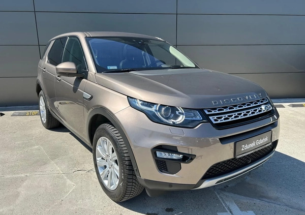 Land Rover Discovery Sport cena 89900 przebieg: 129500, rok produkcji 2016 z Kamieńsk małe 106